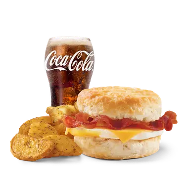 Bacon, Egg & Cheese Biscuit Combo