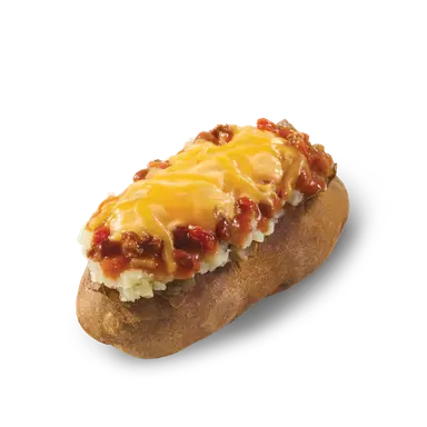 Chili & Cheese Baked Potato