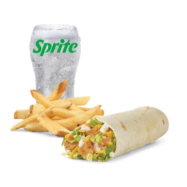 Grilled Chicken Wrap Combo