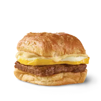 Sausage, Egg & Swiss Croissant