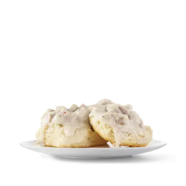 Sausage Gravy & Biscuit