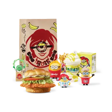 Wendy’s Minions & Monsters Spicy Chicken Meal